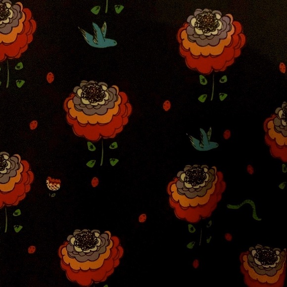 Sister Jane Black Floral Print Shirt Blouse - Picture 5 of 5